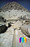 Sahure-Pyramide: Totentempel, Bild-Nr. 120a/22, Motivjahr: 1998, © fröse multimedia: Frank Fröse