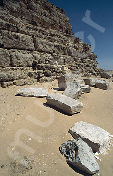 Schepseskaf-Mastaba: Ecke, Bild-Nr. Grßansicht: 280a/16