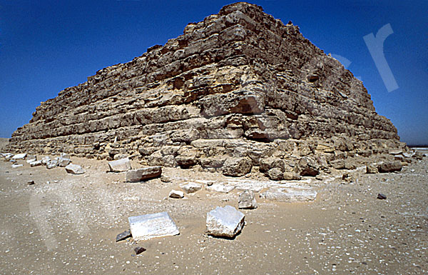 Schepseskaf-Mastaba: Ecke, Bild-Nr. Grßansicht: 280a/4