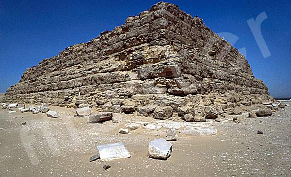 Schepseskaf-Mastaba: Ecke, Bild-Nr. Grßansicht: 280a/5