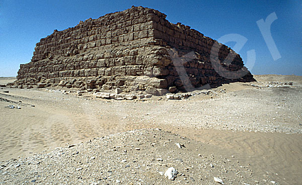 Schepseskaf-Mastaba: Ecke, Bild-Nr. Grßansicht: 280a/6