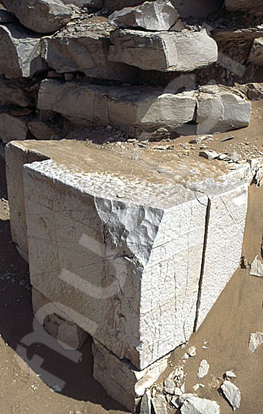Sechemchet-Pyramide: Umfassungs- / Temenosmauer, Bild-Nr. Grßansicht: 220a/15
