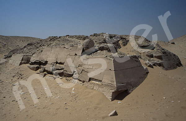 Teti-Pyramide: Ecke, Bild-Nr. Grßansicht: 180a/10