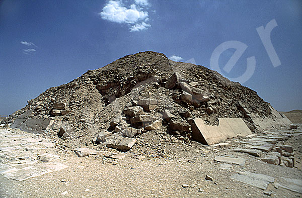 Unas Pyramide: Ecke, Bild-Nr. Grßansicht: 210a/1