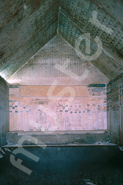 Unas Pyramide: Haupt- / Grabkammer, Bild-Nr. Grßansicht: 215a/10