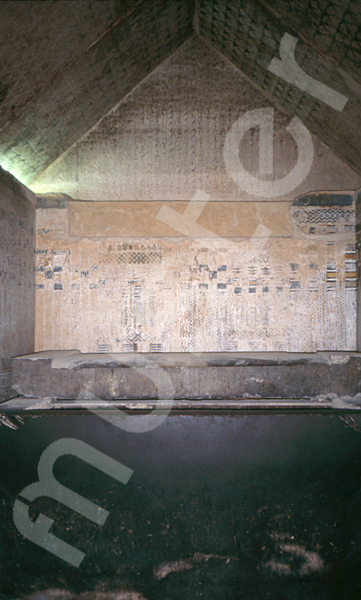 Unas Pyramide: Haupt- / Grabkammer, Bild-Nr. Grßansicht: 215a/11