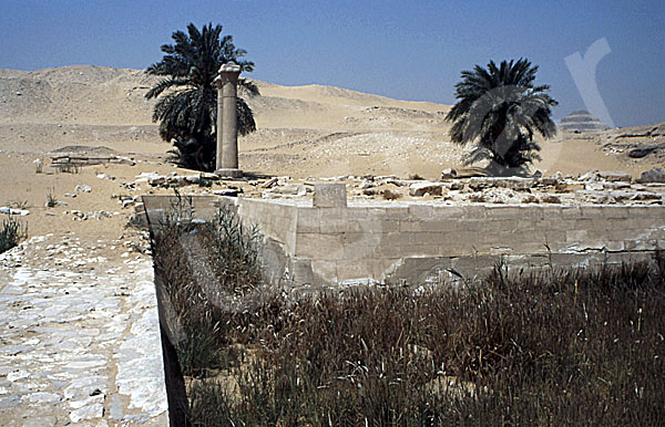 Unas Pyramide: Taltempel, Bild-Nr. Grßansicht: 210a/27