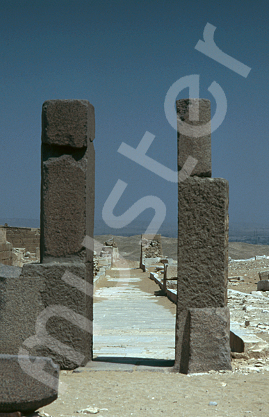 Unas Pyramide: Totentempel, Bild-Nr. Grßansicht: 210a/15