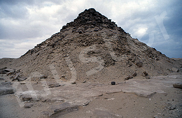 Userkaf-Pyramide: Ecke, Bild-Nr. Grßansicht: 190a/28