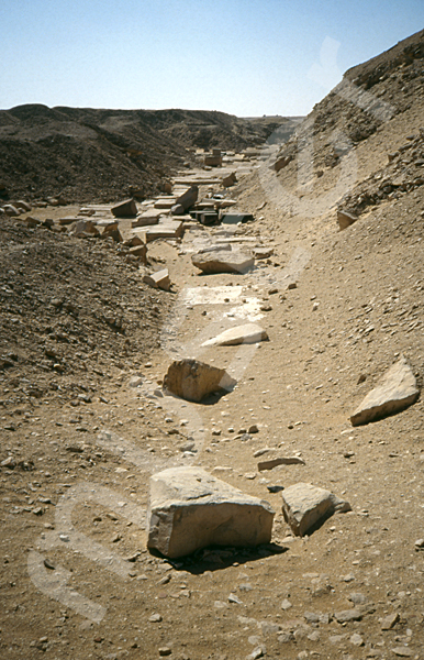 Userkaf-Pyramide: Opferkapelle, Bild-Nr. Grßansicht: 190a/11