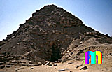 Userkaf-Pyramide: Seite, Bild-Nr. 190a/1, Motivjahr: 1996, © fröse multimedia: Frank Fröse