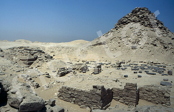 Userkaf-Pyramide: Totentempel, Bild-Nr. Grßansicht: 190a/14