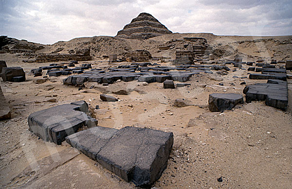 Userkaf-Pyramide: Totentempel, Bild-Nr. Grßansicht: 190a/42